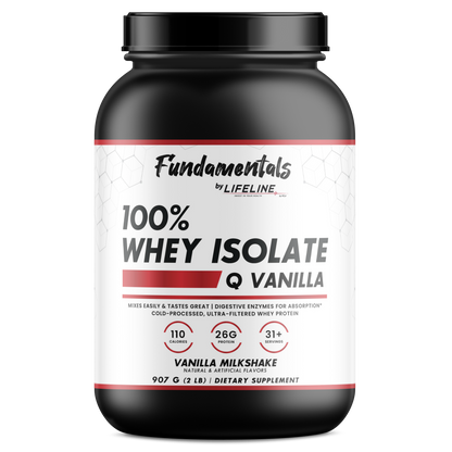 100% Whey Isolate – Q Vanilla